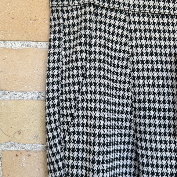 NWT. Raffaello Rossi Black and White Houndstooth Pants - Picture 3 of 6